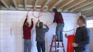 Installing Radiant Heat Between Joists Retrofit radiant heat into your home or for new construction [upl. by Othella254]