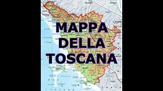 MAPPA DELLA TOSCANA [upl. by Adniram]