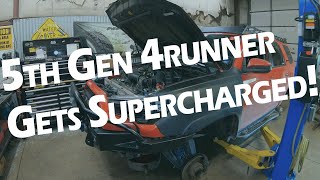 5th Gen Toyota 4Runner Magnuson Supercharger Install [upl. by Anaehs802]