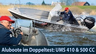 Aluboote im Test UMS 410 CC amp 500 CC [upl. by Poyssick]