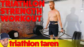 3Month Triathlon Strength Training Program With Demonstrations of All Exercises [upl. by Nyre]