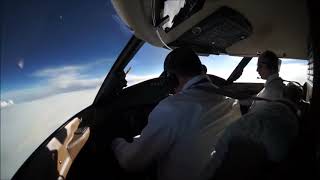 turbulence in flight cockpit view [upl. by Gaskins]