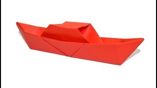 Сomo hacer un barco de papel origami [upl. by Lamrej]