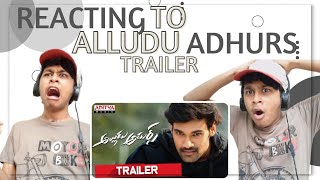 Reaction Channels Parody  Alludu Adhurs Trailer Reaction  Paketh Parker Reactions  Jaby OSR [upl. by Annecorinne96]