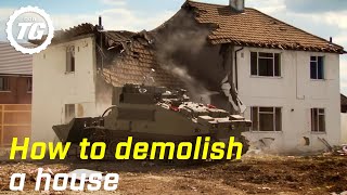 How to Demolish a House  Top Gear  BBC [upl. by Dadirac247]