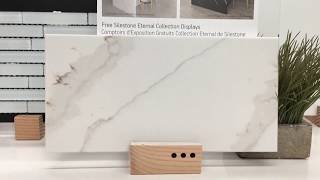 Eternal Calacatta Gold Silestone  Stone and Quartz [upl. by Urbannal]