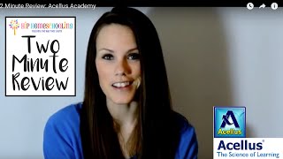 2 Minute Review Acellus Academy [upl. by Bradshaw]