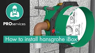 How to install a hansgrohe iBox universal [upl. by Schmitz]