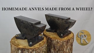 Homemade Anvil Made From a Wheel [upl. by Juliette554]