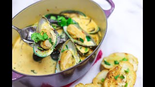 Mussels In Lemon Garlic Butter Sauce [upl. by Ashling]