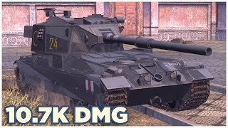 FV215b 183 • 107K DMG • 6 KILLS • WoT Blitz [upl. by Ecinnahs942]