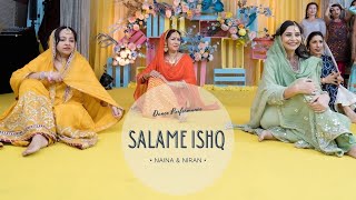 Salame Ishq  Indian Wedding Dance Performance [upl. by Allrud]