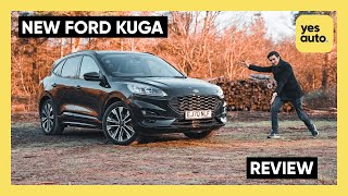 NEW Ford Kuga review see why its not just a Focus on stilts [upl. by Idarb93]