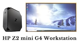 Setting up the HP Z2 Mini G4 Workstation [upl. by Trebeh]