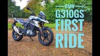 2018 BMW G310GS Review [upl. by Elleirua]