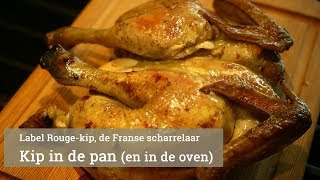 Kip in de oven en de pan [upl. by Dnalon]