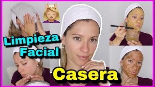 LIMPIEZA FACIAL PROFUNDA EN CASA PASO A PASO  NatyGloss [upl. by Emmanuel]