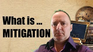 What is Mitigation legal terminology explained [upl. by Chara]