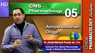 CNS Pharmacology Ar 05 Antiparkinsonian drugs [upl. by Sebbie276]