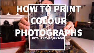 How to print colour photos in a darkroom [upl. by Alaehcim304]