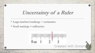 12 UNCERTAINTY AND THE RULER [upl. by Finegan]