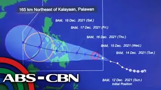 PAGASA gives updates on Typhoon Odette [upl. by Atekihc]