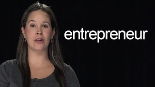 How to Say Entrepreneur – American English [upl. by Ecnaiva172]