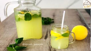 Limonade me limon dhe menta  Pije freskuese verore  Lemonade fast recipe [upl. by Audley]