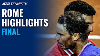 Novak Djokovic vs Rafael Nadal  Rome 2021 Final Highlights [upl. by Adnaloy]