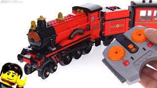 LEGO 2018 Hogwarts Express motorized amp running 75955 [upl. by Warfeld]