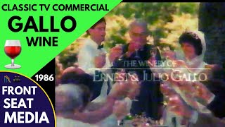 Ernest amp Julio Gallo Wine Classic TV Commercial 1986 [upl. by Nodababus]