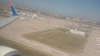 SunExpress 737800 takeoff Antalya [upl. by Ardnuyek]