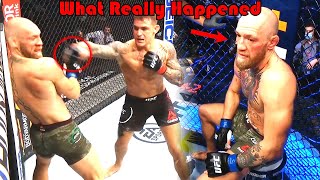 SHOCKING What Really Happened Dustin Poirier vs Conor McGregor 2 [upl. by Ylirama]