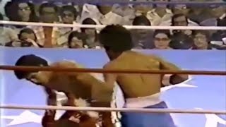 Salvador Sanchez vs Wilfredo Gomez1981 08 21The sixth defense of the champion title A magnificent [upl. by Alekin335]