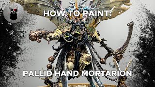 Contrast How to Paint Mortarion Daemon Primarch of Nurgle – Pallid Hand Vectorium [upl. by Eetsirhc872]