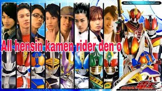 Kamen rider den o All henshin and finisher series [upl. by Neveda]