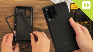 How to Install and Remove an Otterbox Defender Case [upl. by Nosaes]