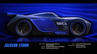 Meet Jackson Storm  DisneyPixars Cars 3 [upl. by Dnalram363]