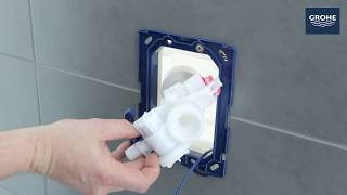 Installer trykplade til toilet  GROHE [upl. by Sices]