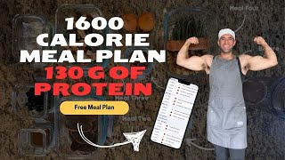 1600 Calorie Meal Plan [upl. by Yebba]