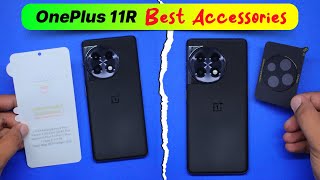 OnePlus 11R Screen Protector and Camera Lens Tempered Glass [upl. by Zindman]