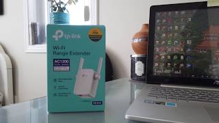 IT WORKS  TPLink AC1200 Dual Band WiFi Range Extender Repeater Access Point Review [upl. by Borgeson]