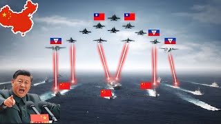 Sea War Begins Philippines and Taiwan Destroy Chinese Aircraft Carrier on Border  Arma 3 Milsim [upl. by Eednyl125]