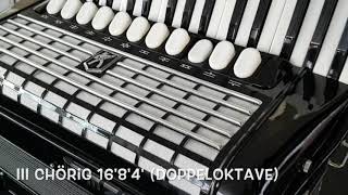 Hohner Tango IV P gebraucht Klangprobe AkkordeonAccordion [upl. by Ahsinyar]