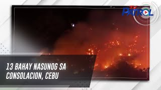 13 bahay nasunog sa Consolacion Cebu  TV Patrol [upl. by Ansela]