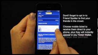 Ticketek iPhone App Video [upl. by Deroo]