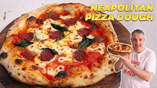 How to Make NEAPOLITAN PIZZA DOUGH for Beginners [upl. by Nivonod]