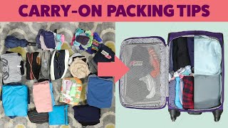 How To Pack A CarryOn Suitcase For A TwoWeek Trip [upl. by Vladamir]