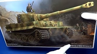 FULL VIDEO BUILD TRUMPETER TIGER TANK I Late with plastic zimmerit [upl. by Yenial]