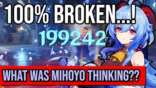 What was Mihoyo Thinking GanYu C0 Showcase Build and More Genshin Impact [upl. by Duaner]